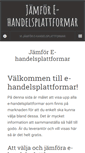 Mobile Screenshot of e-handelsplattformar.com